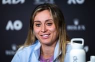 Paula Badosa at the 2025 Australian Open. Image: Getty